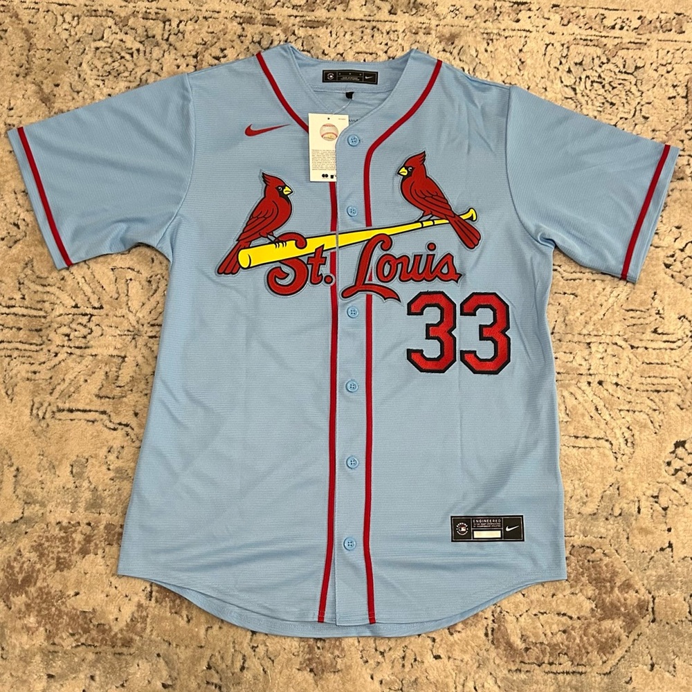 Nike Authentic St. Louis Cardinals Brendan Donovan Blue MLB Jersey Men’s Size: M